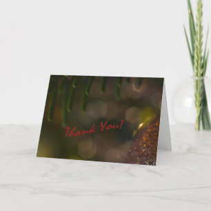 Christmas Thank You Card