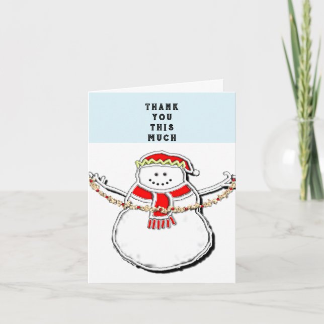 Christmas Thank You Cards (Front)