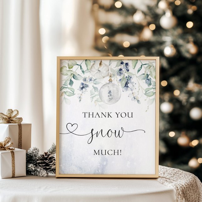 Christmas thank you snow much poster (Creator Uploaded)
