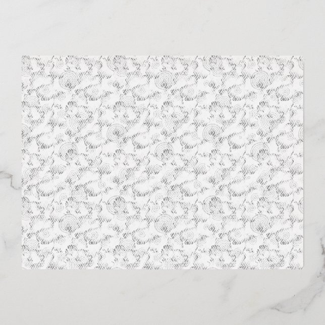 Christmas | Thanksgiving | Family Shirts & Gifts Foil Holiday Postcard (Front)