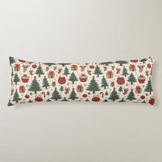 Christmas that feels affectionate Body Pillow