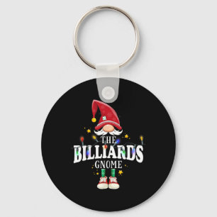 Christmas The Billiards Gnome X-mas Matching Pjs Keychain