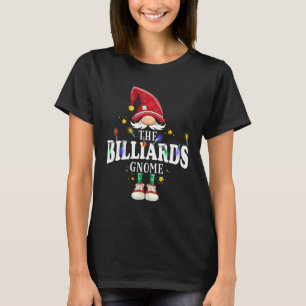 Christmas The Billiards Gnome X-mas Matching Pjs T-Shirt