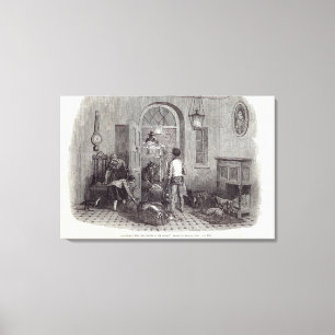 Christmas: "The Compliments of the Season" Canvas Print