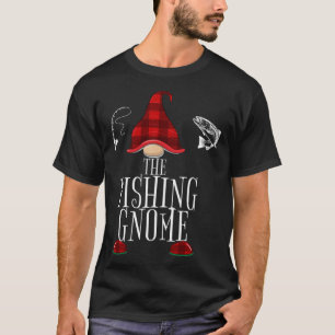 Christmas The Fishing Gnome Fisher Fishing T-Shirt