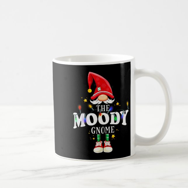 Christmas The Moody Gnome X-mas Matching Pjs  Coffee Mug (Right)