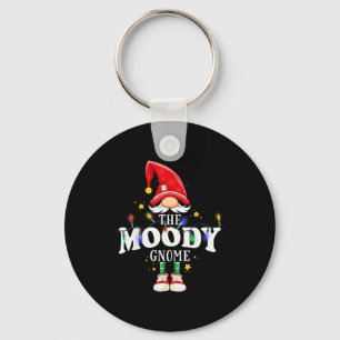 Christmas The Moody Gnome X-mas Matching Pjs  Keychain