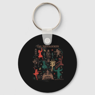 Christmas The Nutcracker Llet Sugar Plum Fairy Wom Keychain