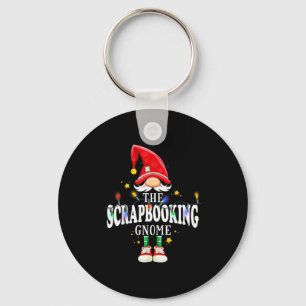 Christmas The Scrapbooking Gnome X-mas Matching Pj Keychain