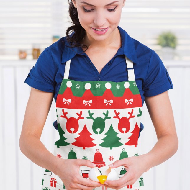 Christmas theme  apron (Christmas apron)