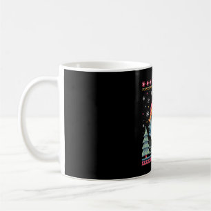Christmas Theme Knitted Unicorn Unicorns T-Shirt ( Coffee Mug