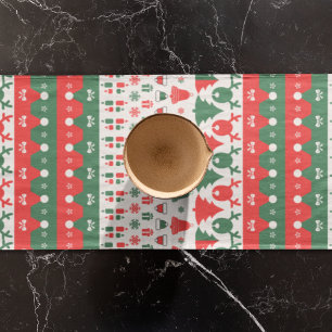 Christmas theme short table runner