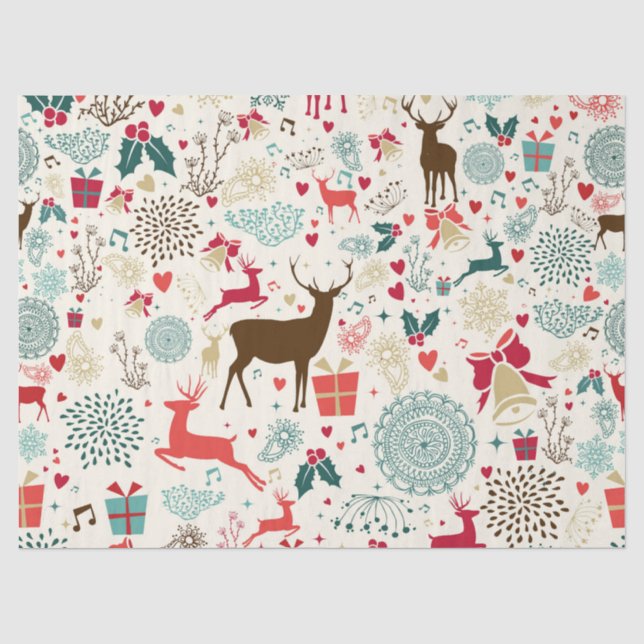 Christmas Theme Tissue Paper (Front)