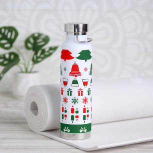 Christmas theme water bottle