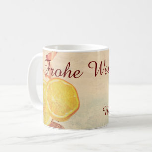 Christmas theme with Fruits... Coffee Mug
