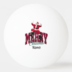 Christmas themed for Ping Pong Player Ball