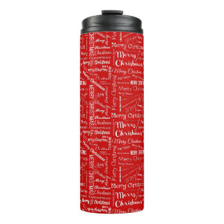 Christmas Thermal Tumbler
