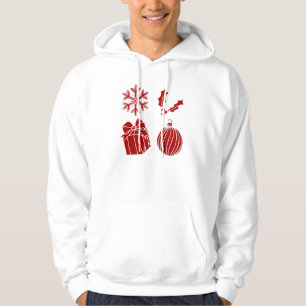 Christmas Things - Snowflake, Holly, Present, and Hoodie