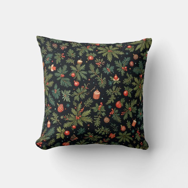 christmas  throw pillow (Front)