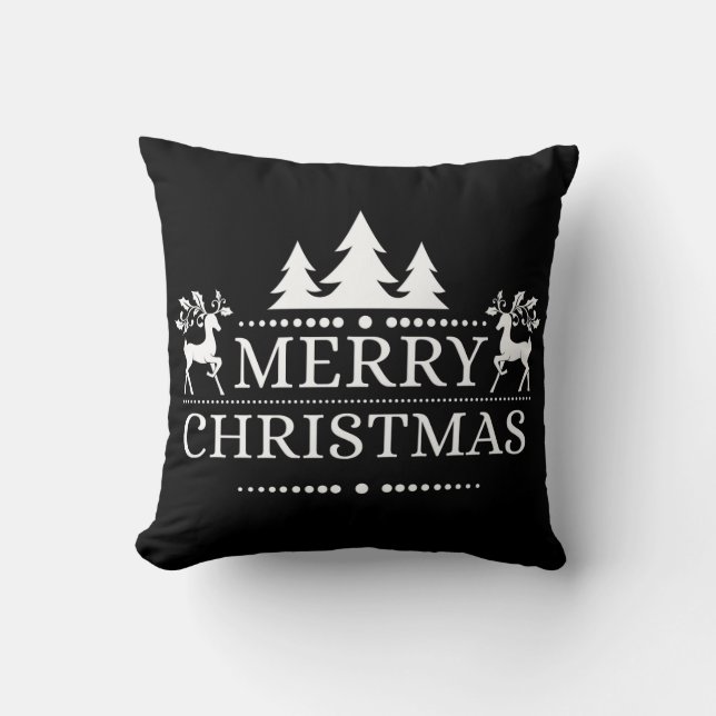 Christmas Throw Pillow (Front)