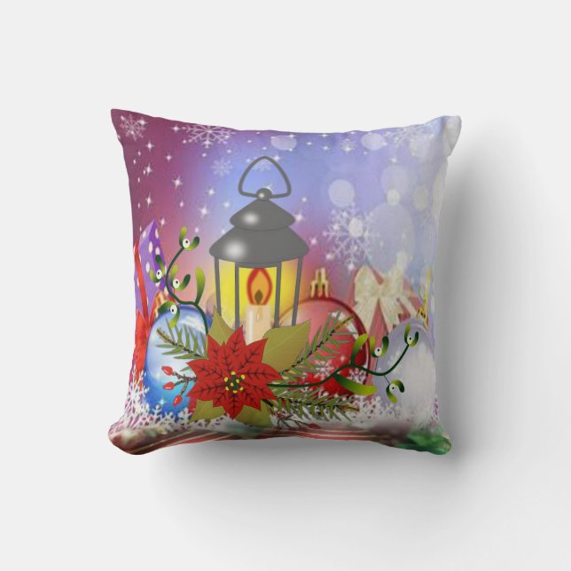 Christmas Throw Pillow (Front)