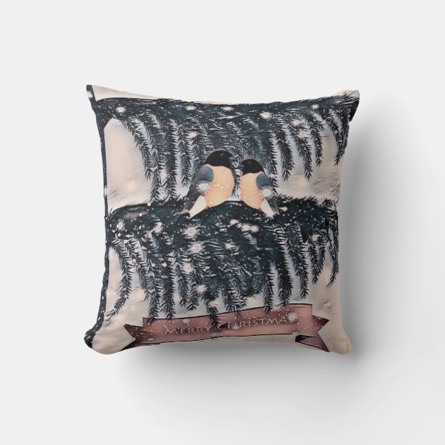 Christmas Throw Pillow (Front)