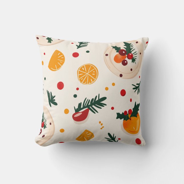 Christmas Throw Pillow (Front)