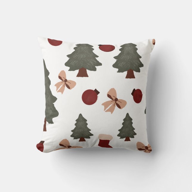 Christmas throw pillow (Front)