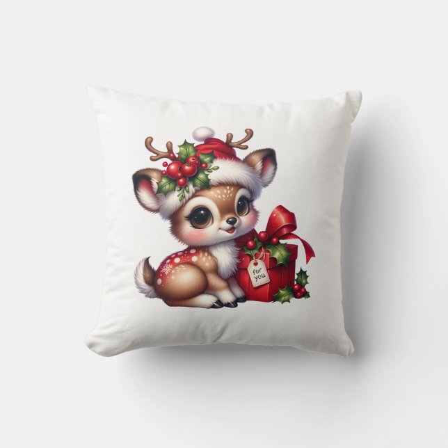 Christmas  throw pillow (Front)