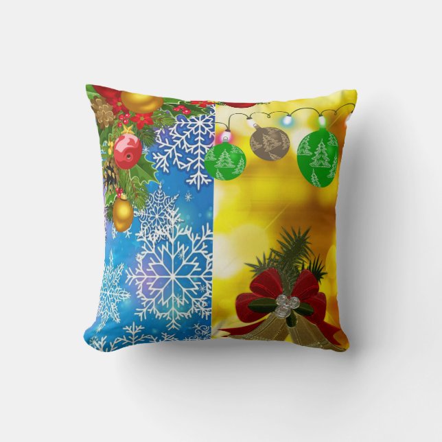 Christmas Throw Pillow (Front)