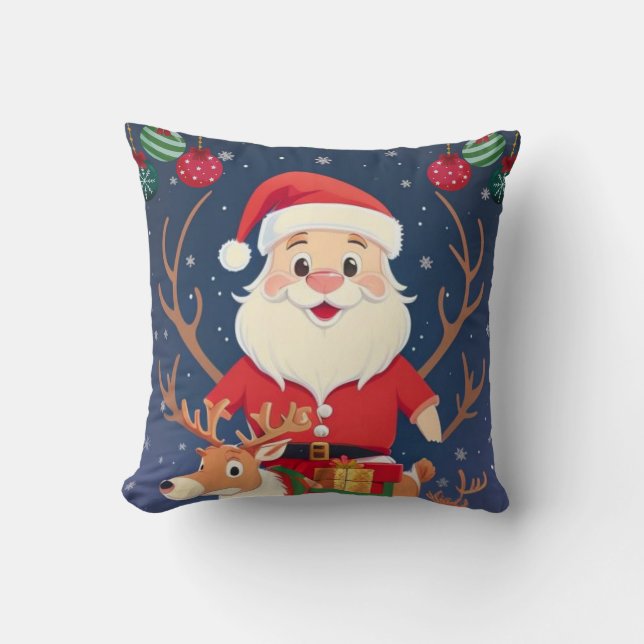 christmas throw pillow (Front)