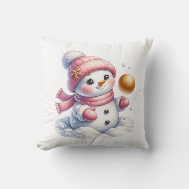 Christmas  throw pillow (Front)
