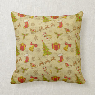 Christmas throw pillow