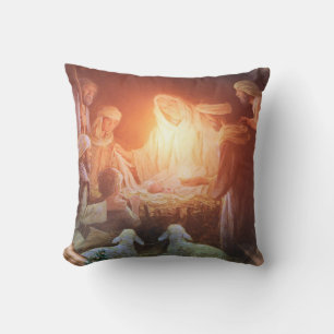 Christmas Throw Pillow/Baby Jesus Pillow