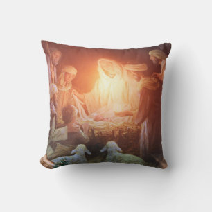 Christmas Throw Pillow/Baby Jesus Pillow