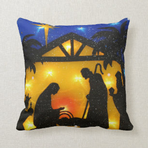 Christmas Throw Pillow/Baby Jesus Throw Pillow