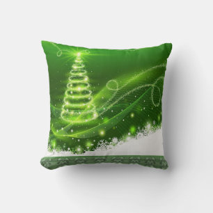 Christmas Throw Pillow, Christmas Tree Throw Pillow