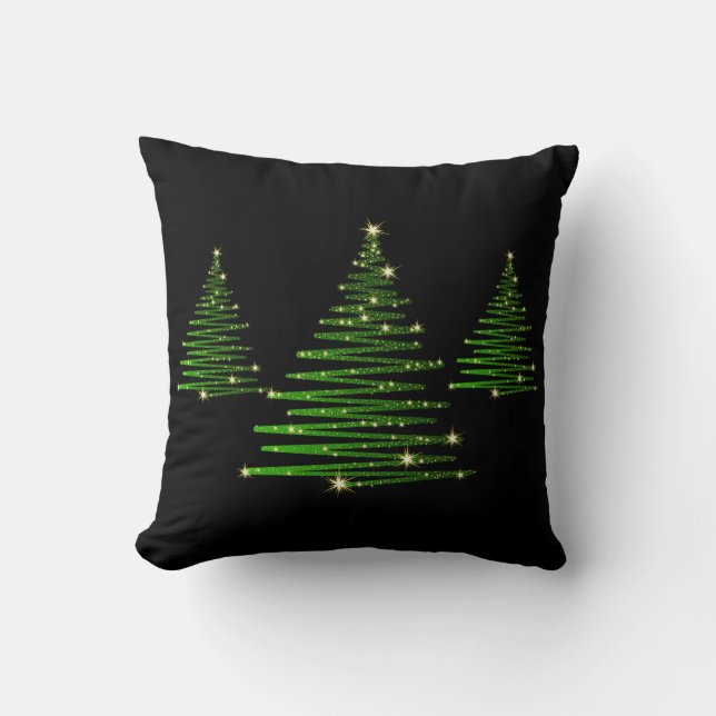 Christmas Throw Pillow-Oh Christmas Tree Pillow (Front)
