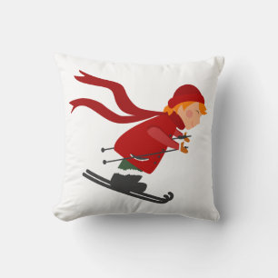 Christmas Throw Pillow - Personalize the Back