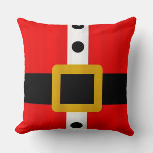 Christmas Throw Pillow/Santa's Suit Pillow