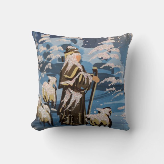Christmas Throw Pillow/Winter Pillow (Front)