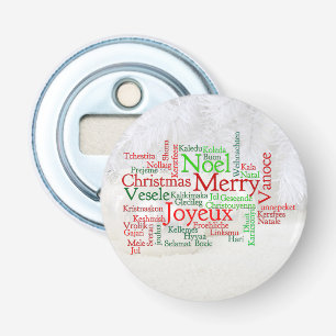 Christmas Tidings Around The World Bottle Opener