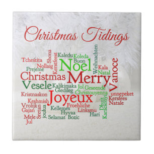 Christmas Tidings Around The World Tile