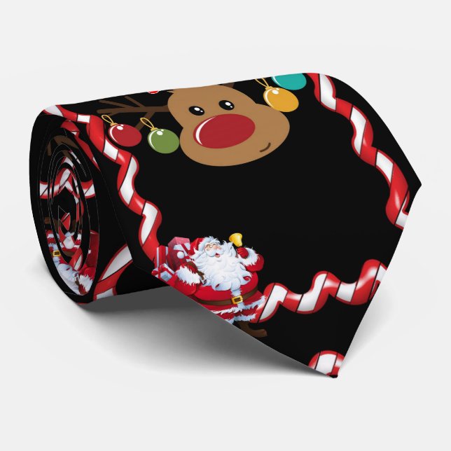 Christmas Tie (Rolled)