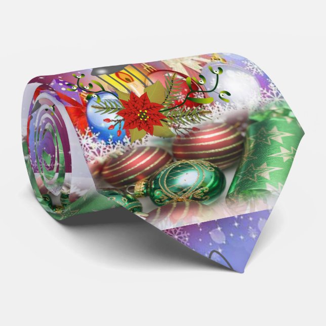Christmas Tie (Rolled)