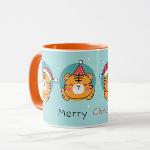 Christmas Tigers Mug