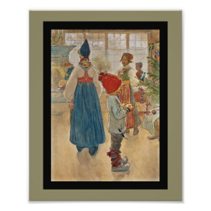 Christmas Time Again Julaftonen Photo Print