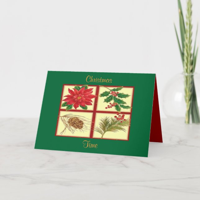 Christmas Time Card (Front)