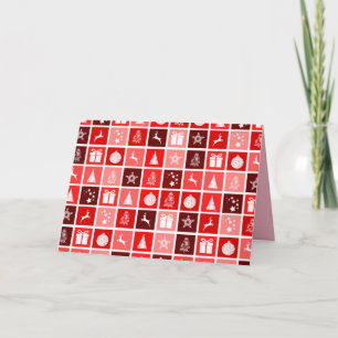 christmas time greeting card