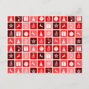 christmas time postcard